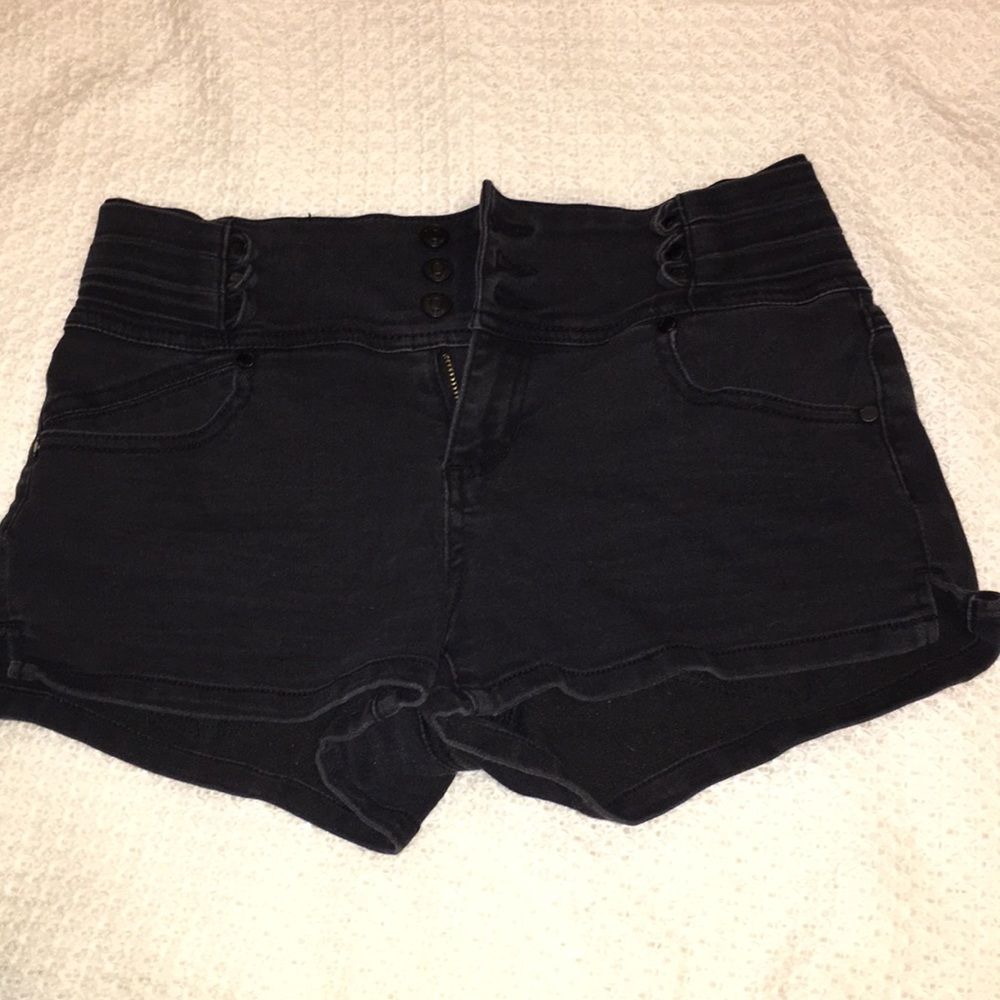 Black Short Shorts